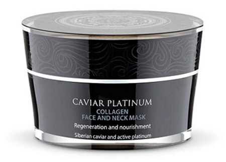 Коллагеновая маска для лица и шеи Caviar Platinum, Natura Siberica